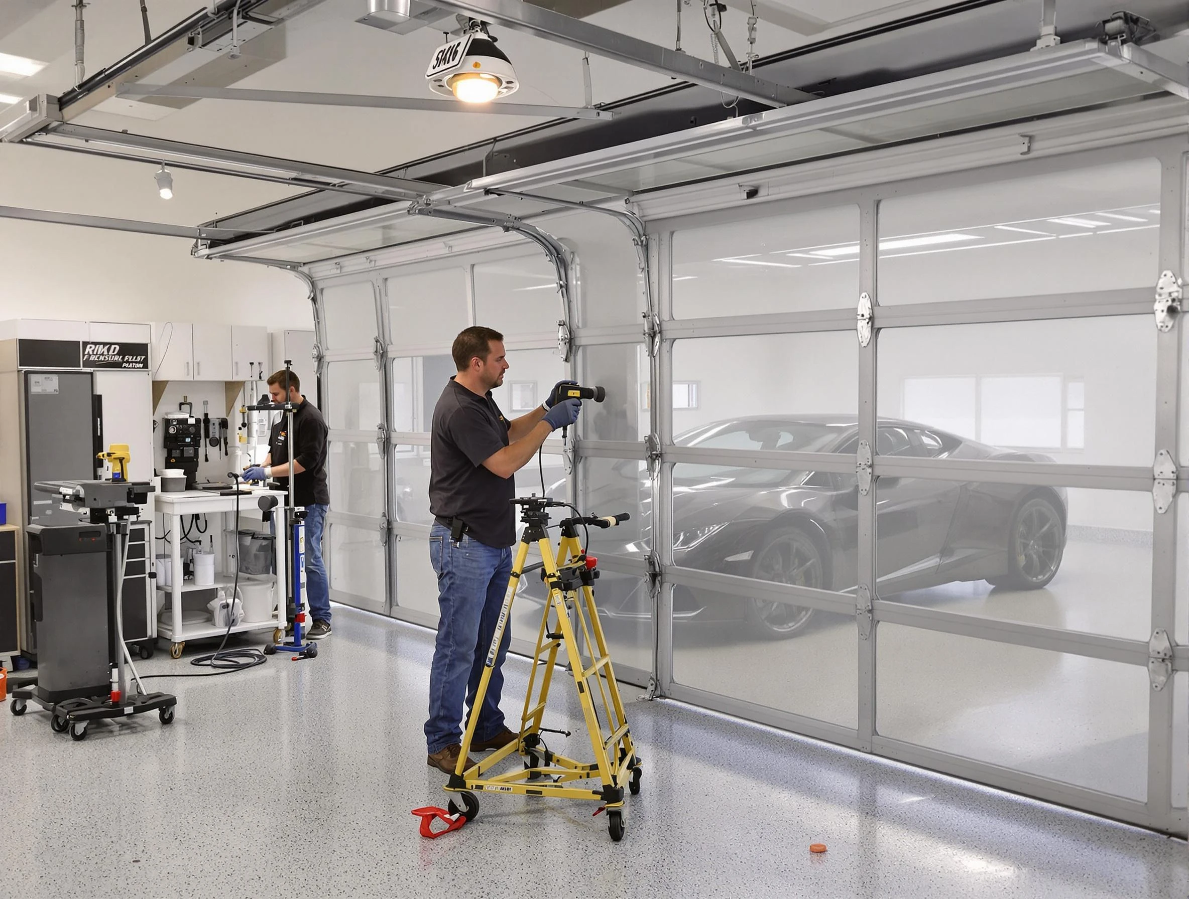 Garage Door Dents Repair in Kearny