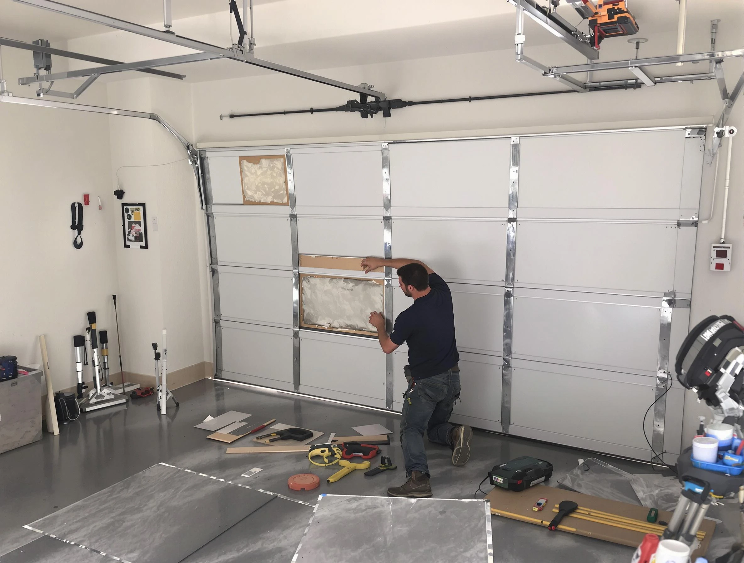 Garage Door Panel Repair in Kearny